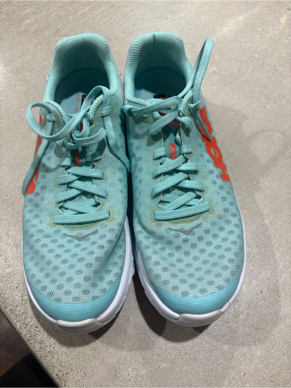 Hoka One One M Evo Carbon Rocket shoes Size 7.5